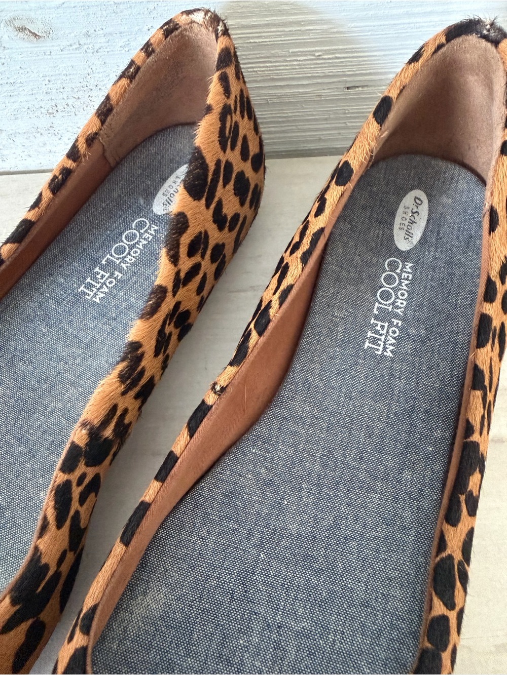 Dr. Scholl's Leopard Cheetah Really Ballet Flat Womens Size 10M Memory Foam NEW - Picture 5 of 9